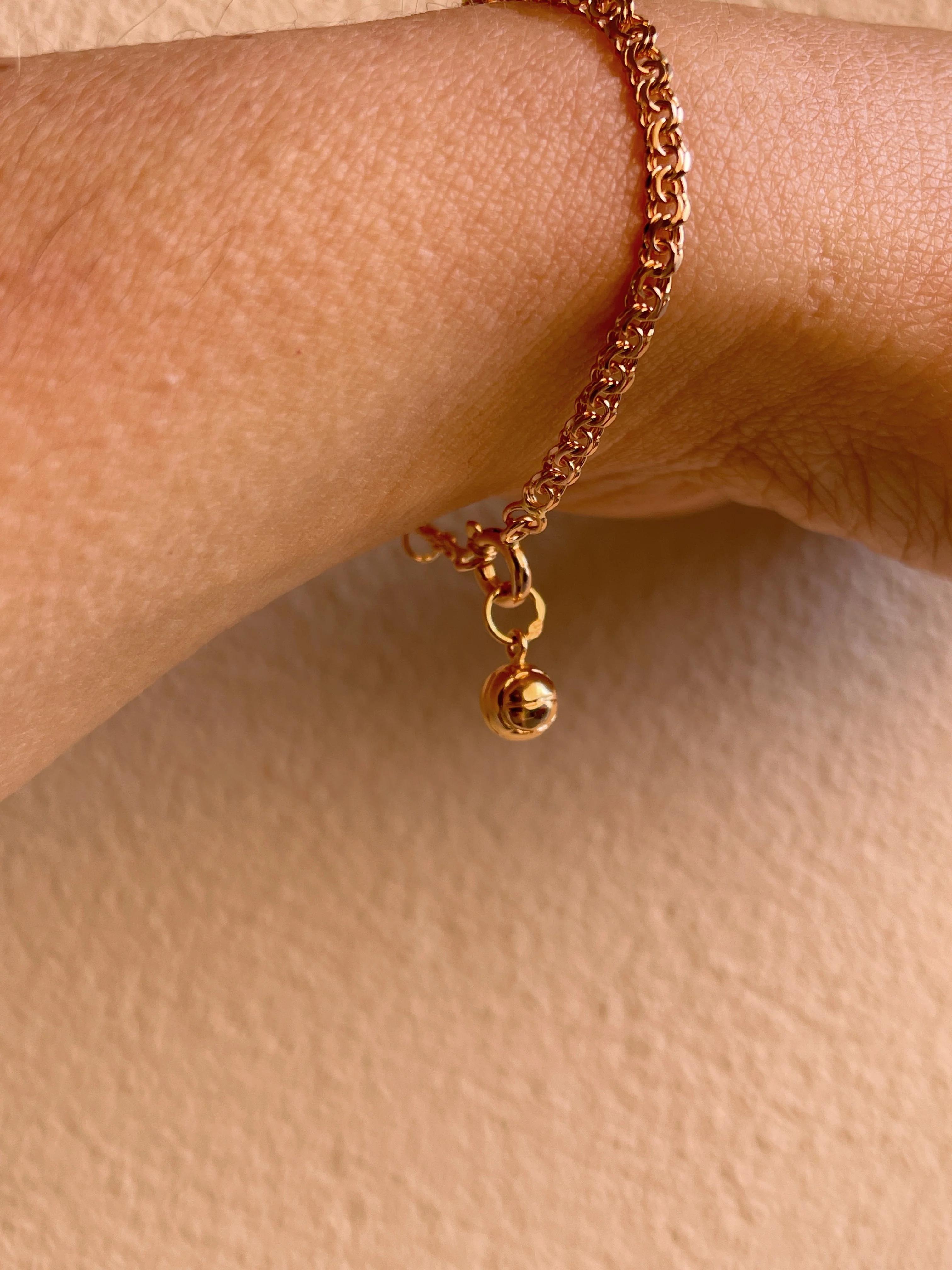 19.25k Yellow Gold Soccer Ball Charm - Image 4