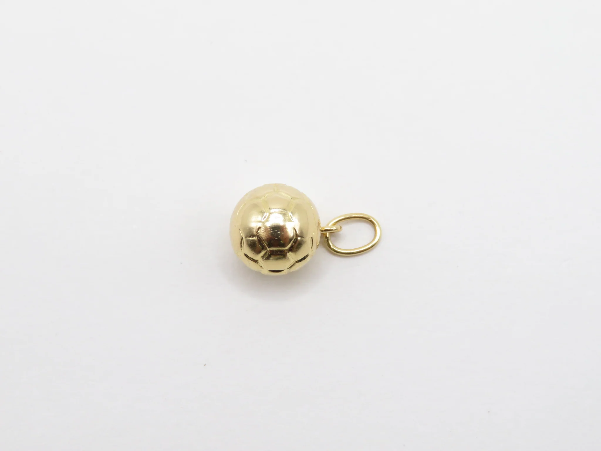19.25k Yellow Gold Soccer Ball Charm - Image 5