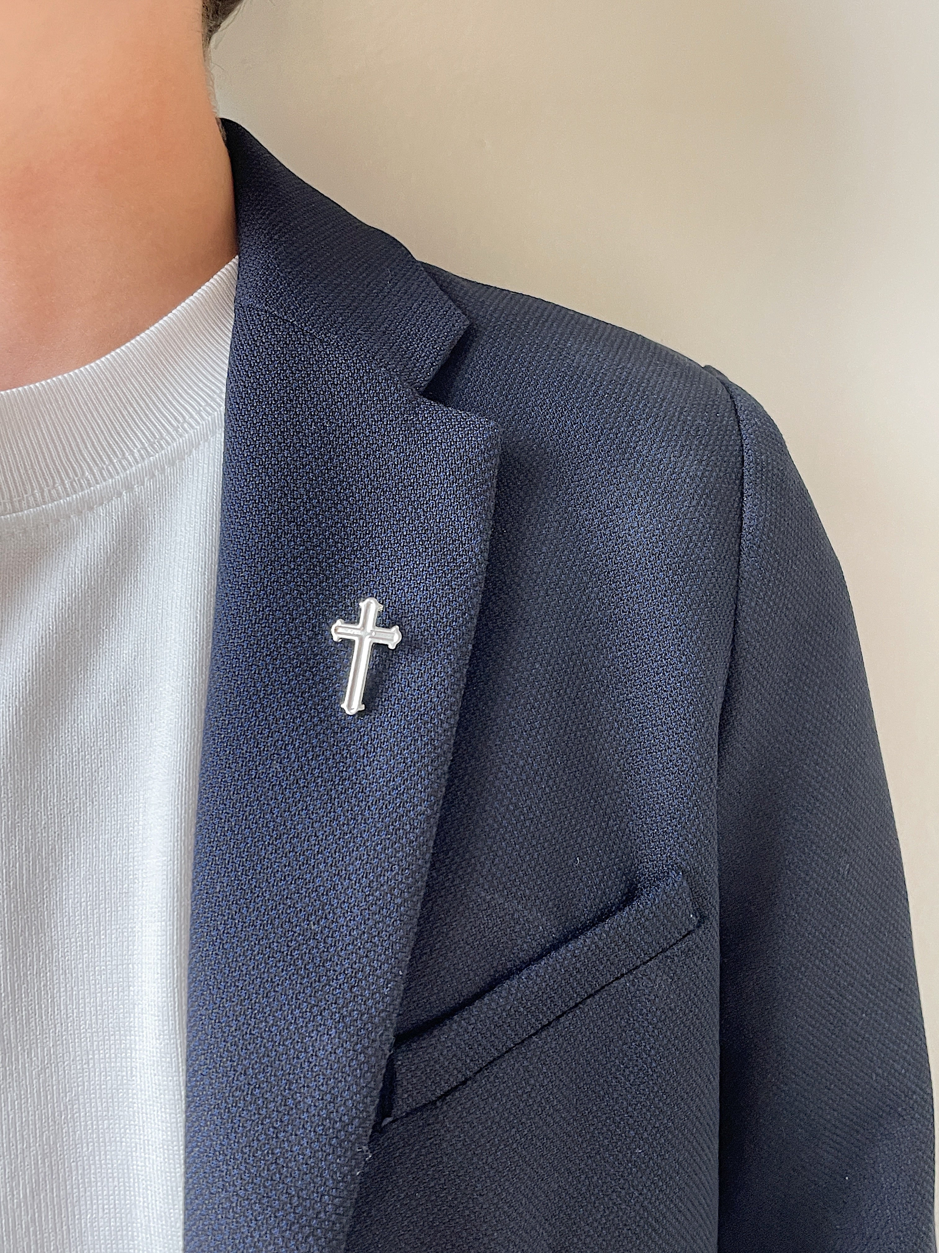 Cross Lapel Pin - Image 11