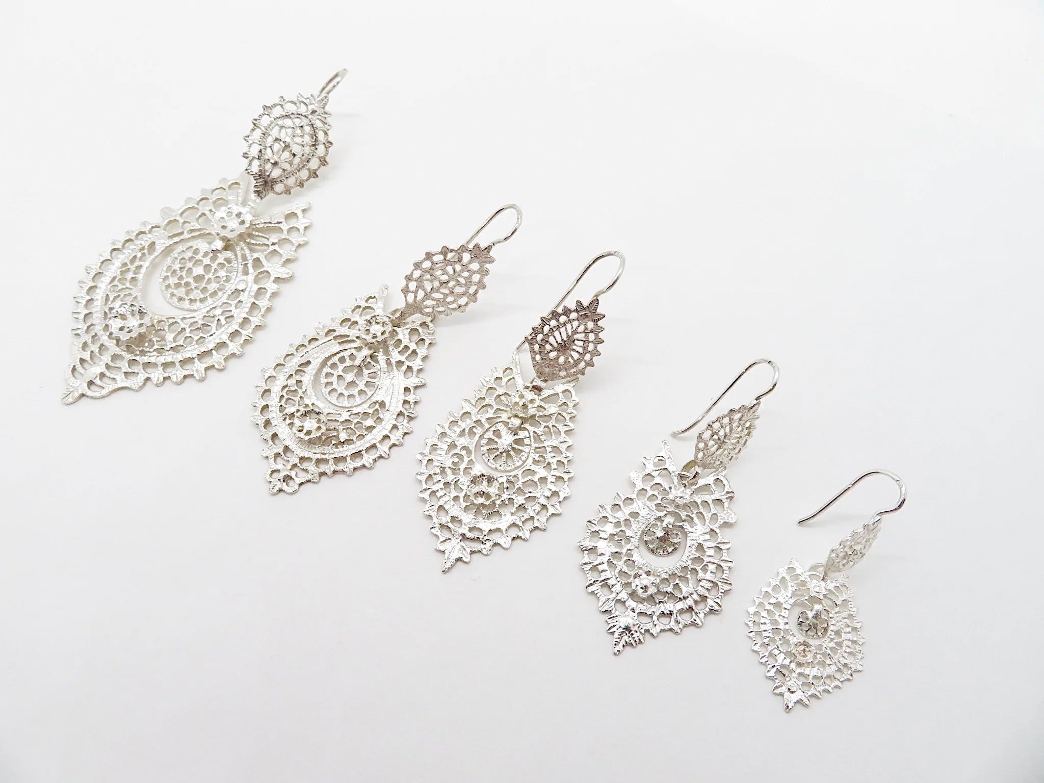 Sterling Silver Brincos Rainha - Image 12