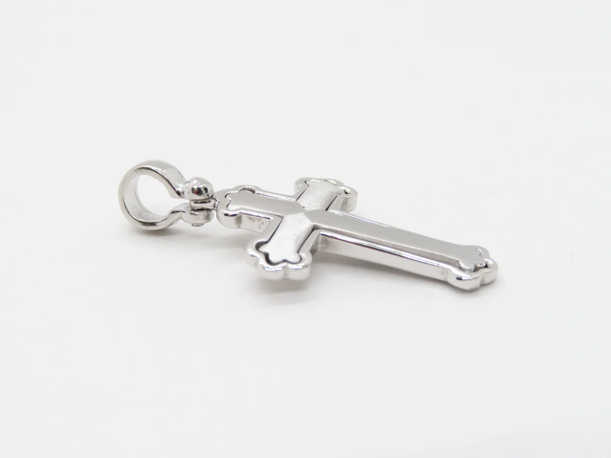 Sterling Silver Small Budded Cross - Image 2