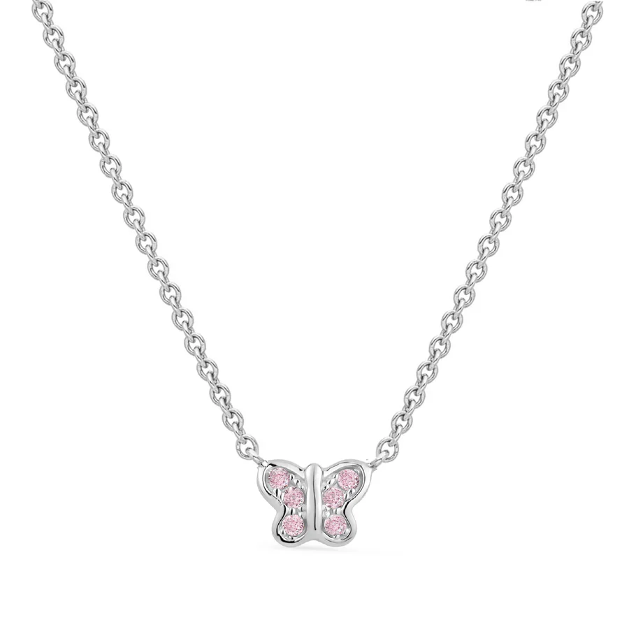 Sterling Silver Butterfly Necklace