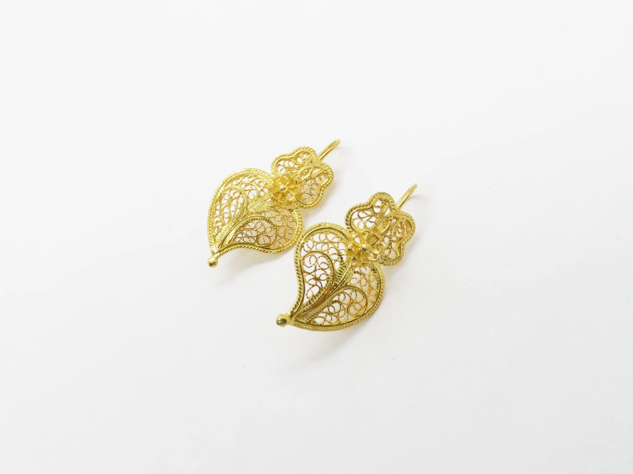 Sterling Silver Coração de Viana Earrings - Image 7