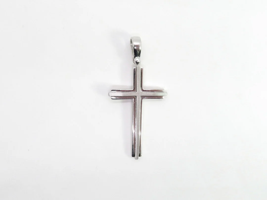Sterling Silver Voided Cross