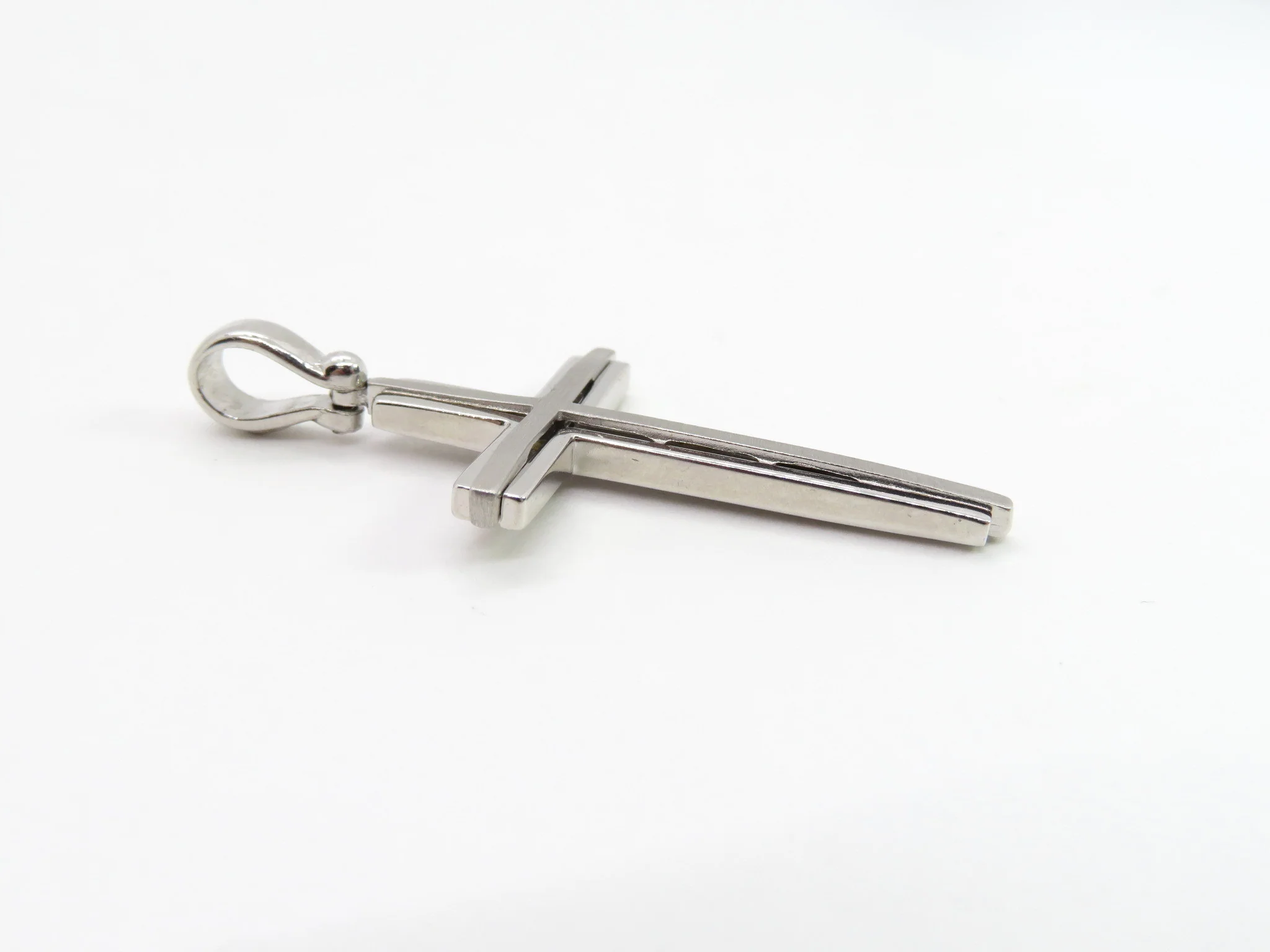 Sterling Silver Voided Cross - Image 3