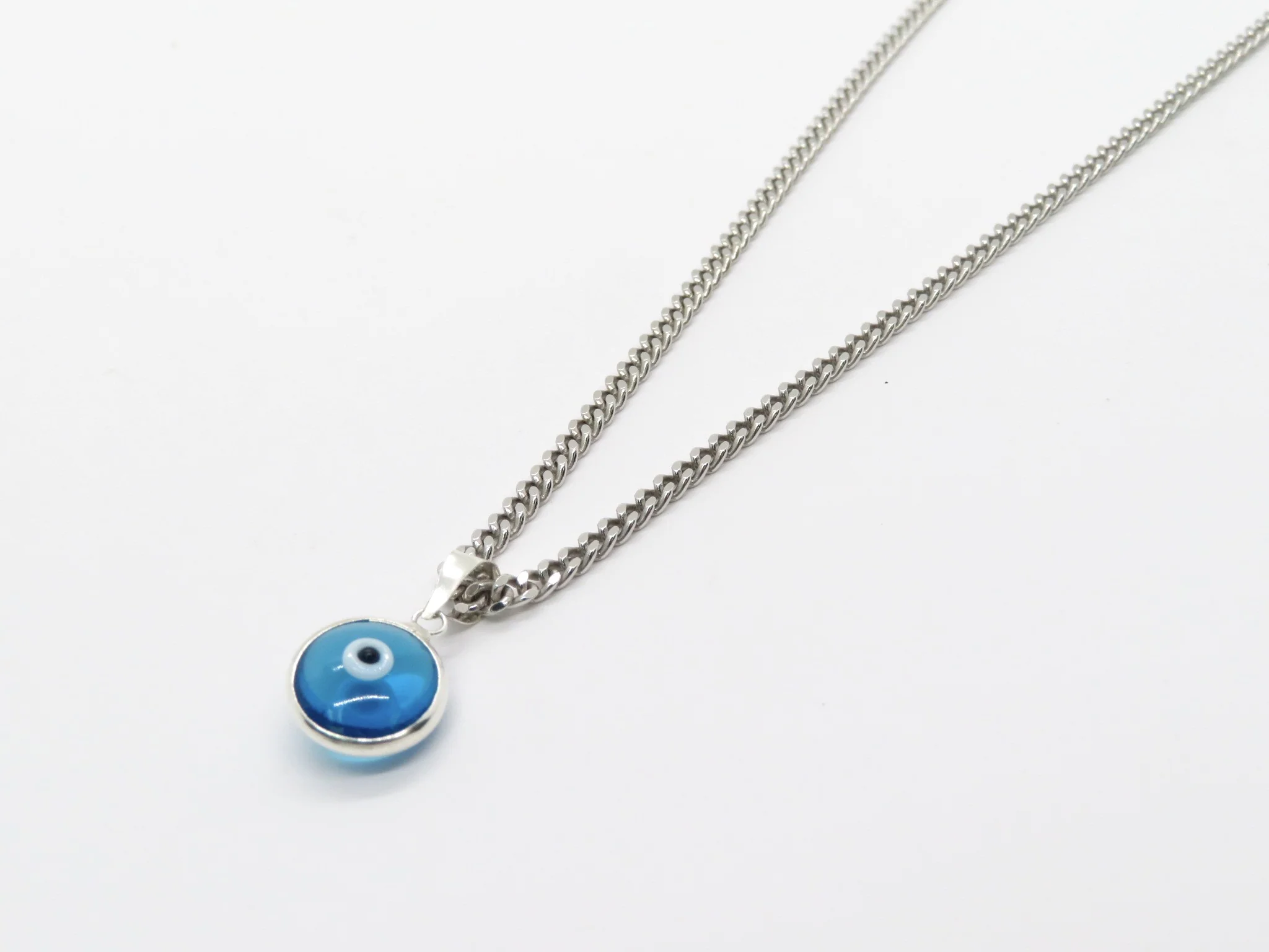 Sterling Silver Curb Necklace - Image 4
