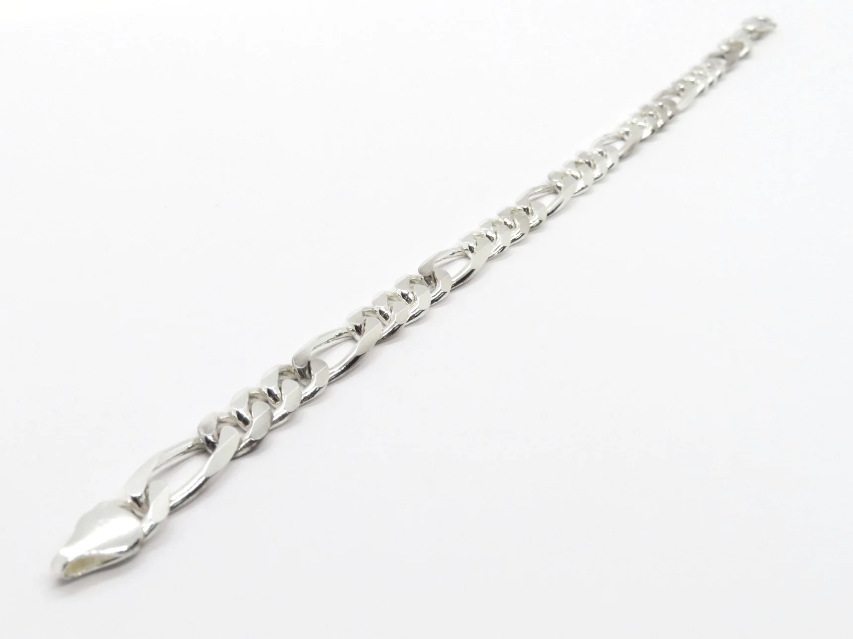 Sterling Silver Figaro Bracelet - Image 3
