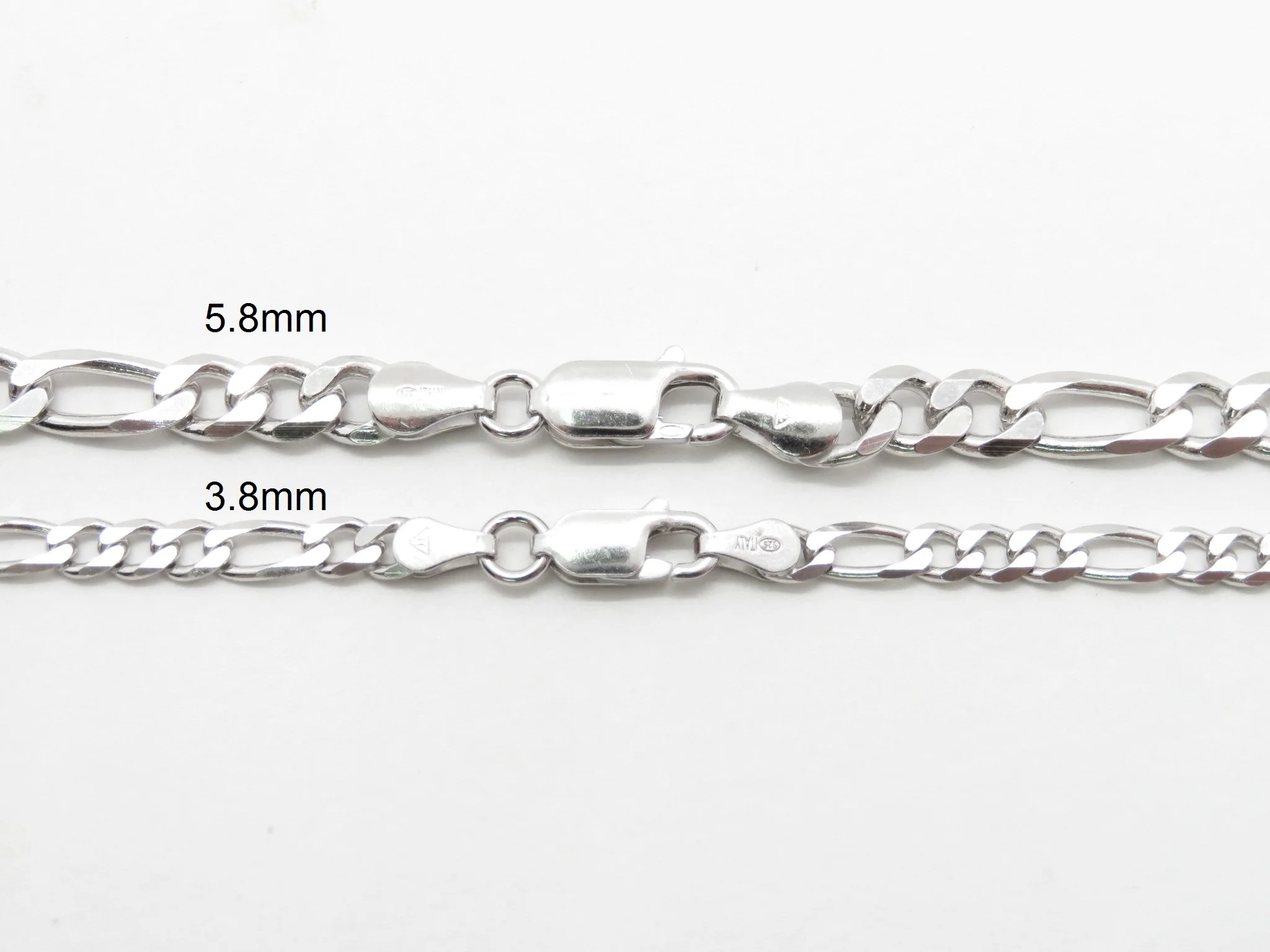 Sterling Silver Figaro Necklace - Image 3