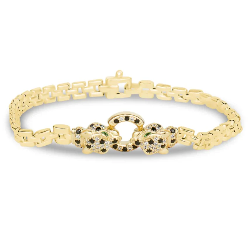 Sterling Silver Gold Plated Lionesse Bracelet