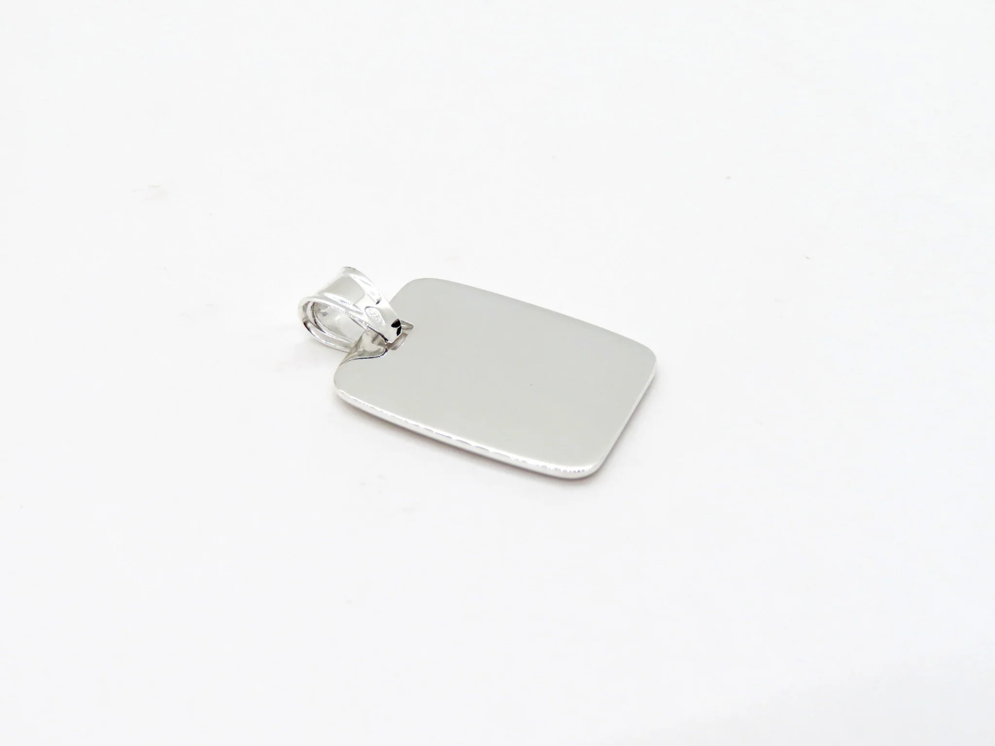 Sterling Silver Cushion Pendant