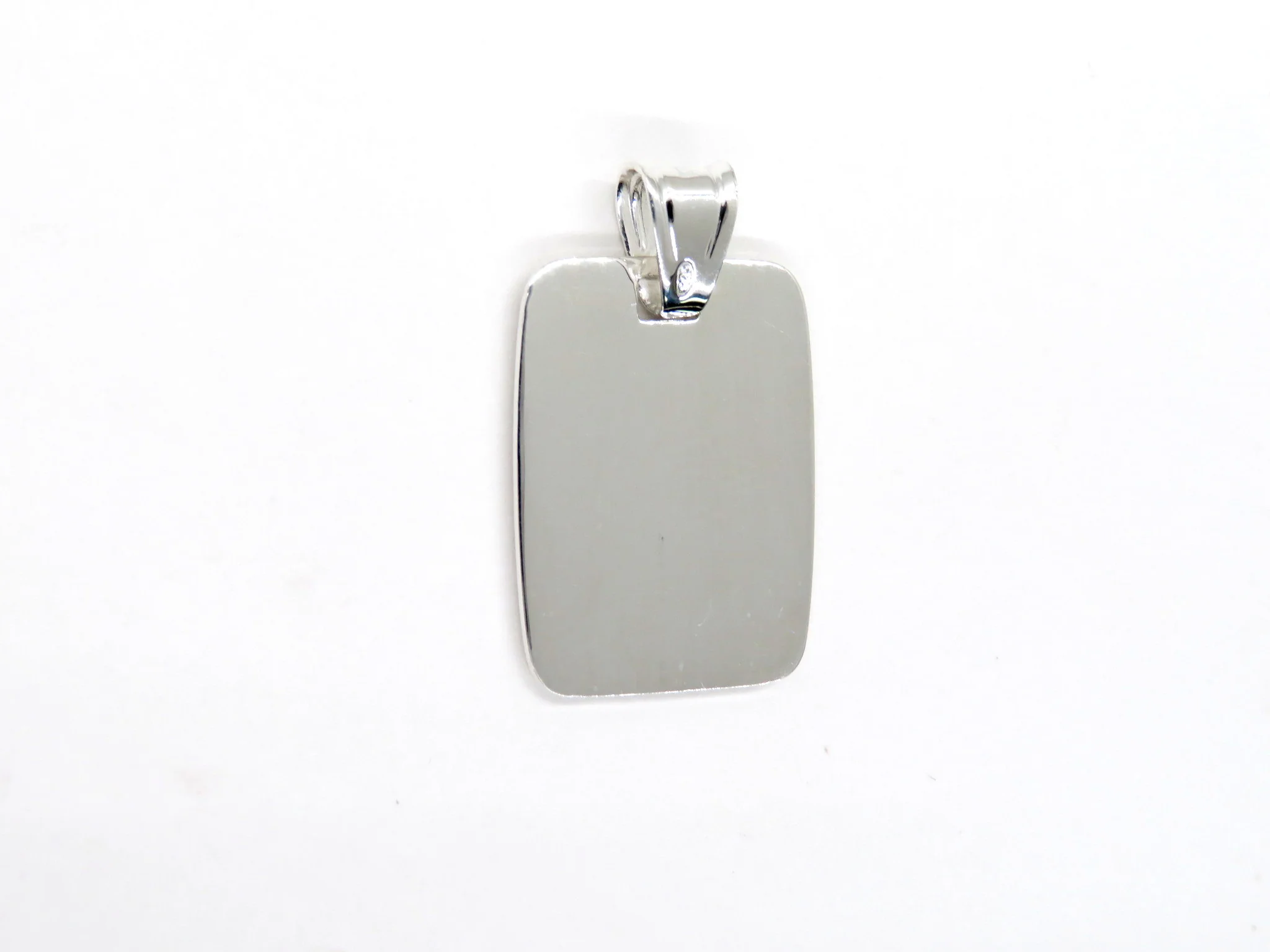 Sterling Silver Cushion Pendant - Image 3