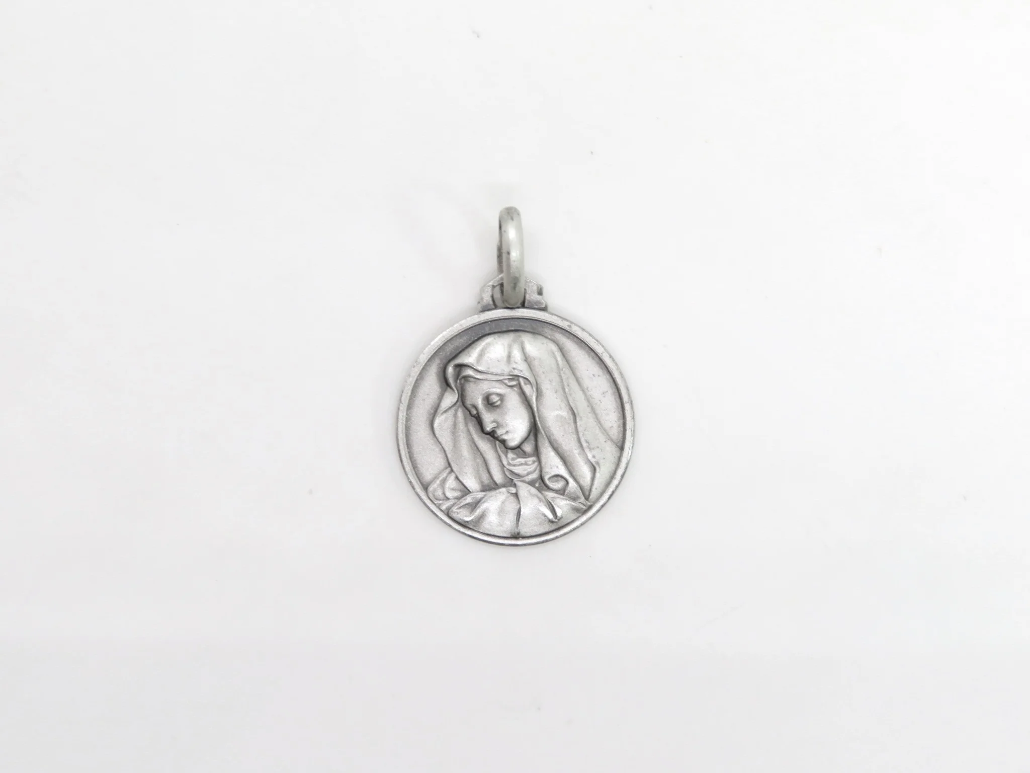 Sterling Silver Madonna Medallion - Image 3