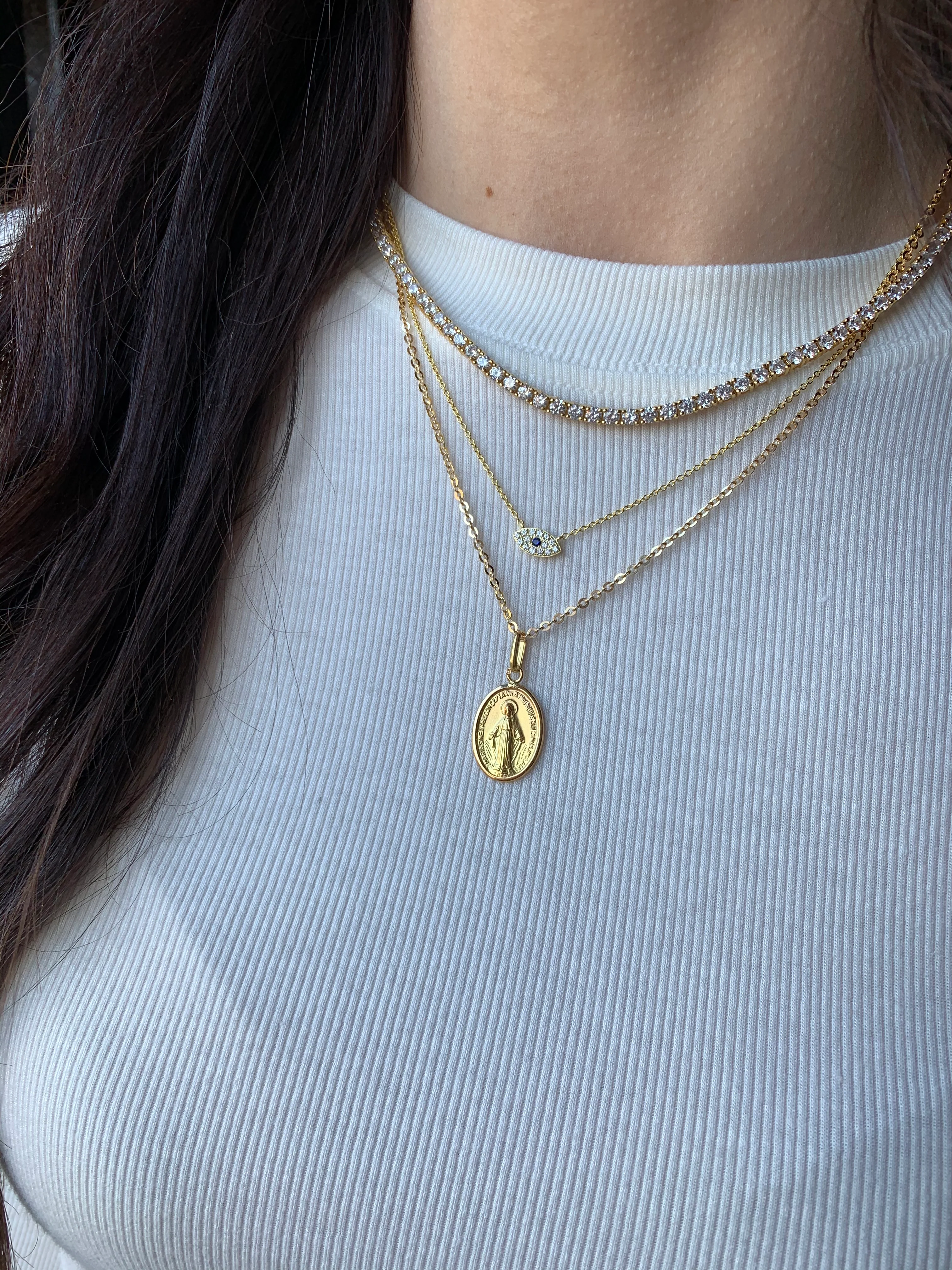 Sterling Silver Mati Necklace - Image 5