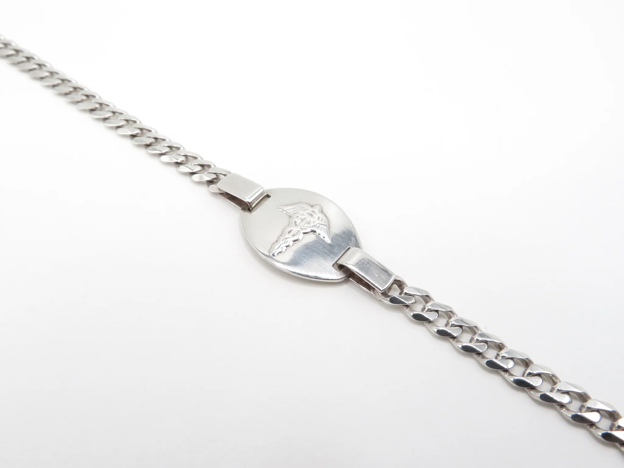 Sterling Silver Medic Alert Bracelet - Image 3