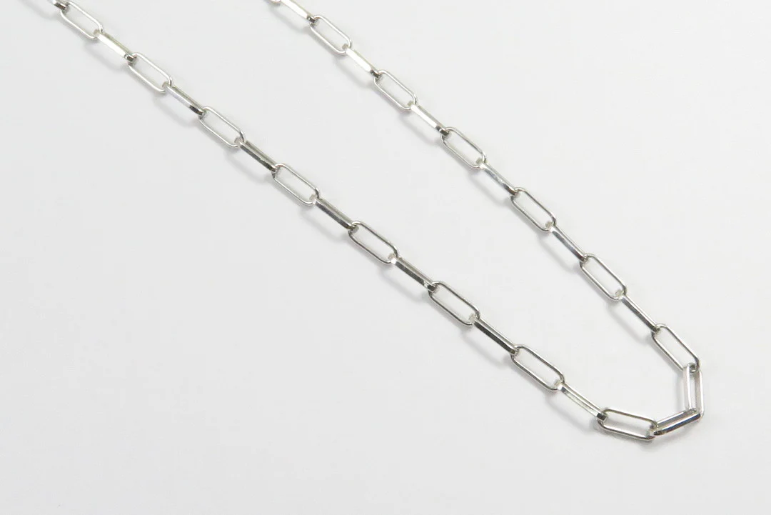Sterling Silver Paperclip Chain - Image 3