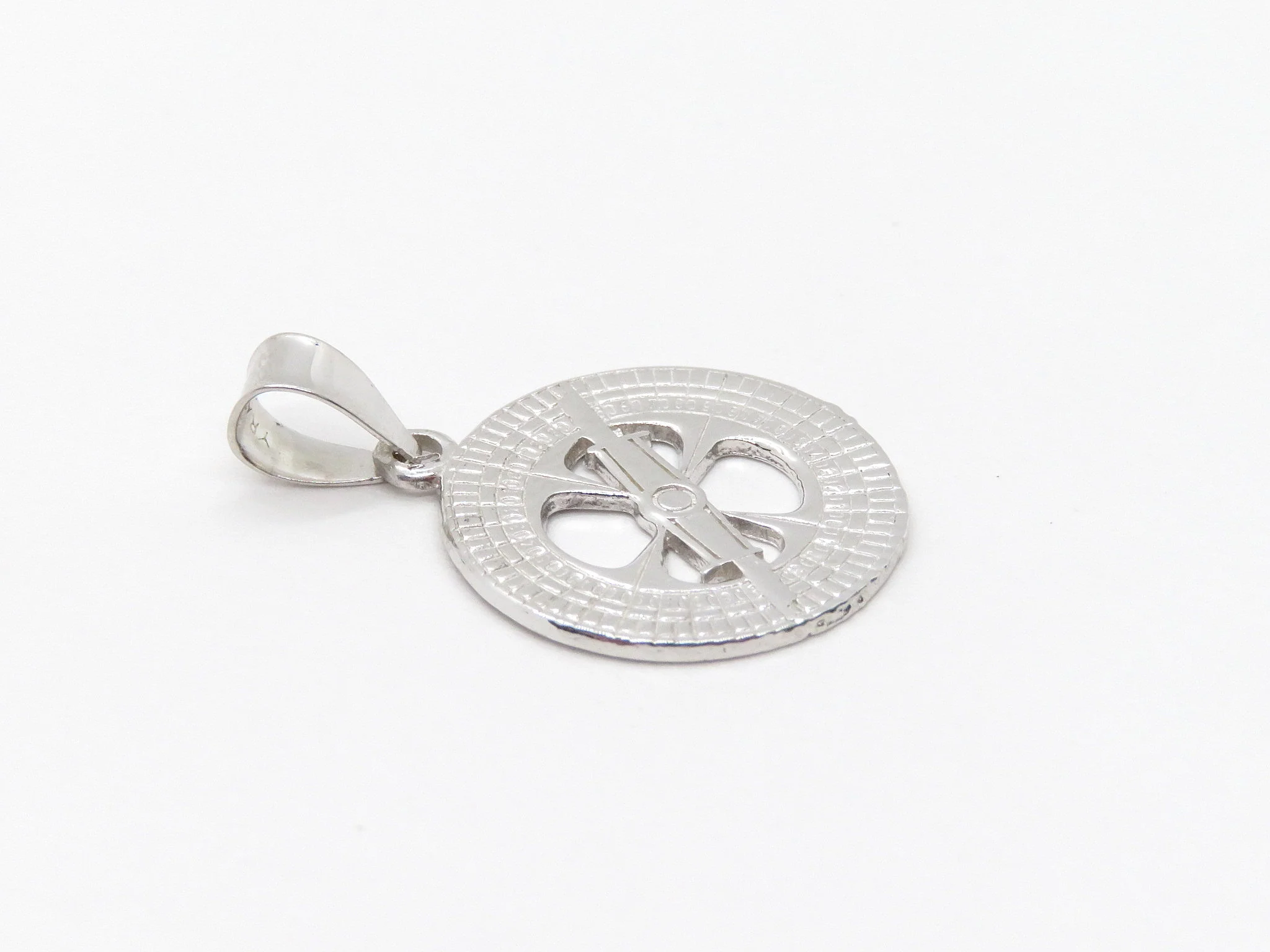 Sterling Silver Compass Pendant - Image 3