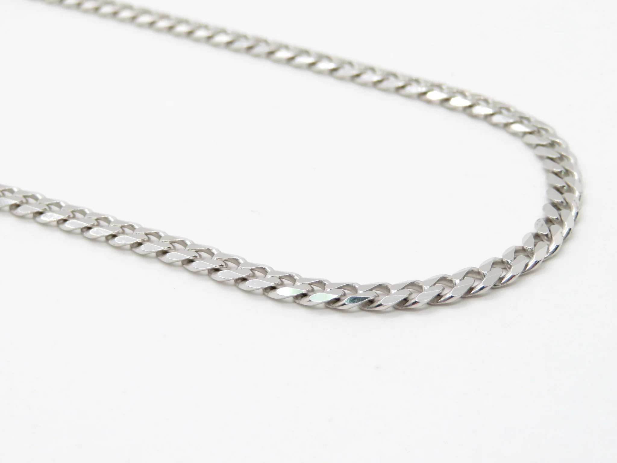 Sterling Silver Heavy Curb Chain - Image 6