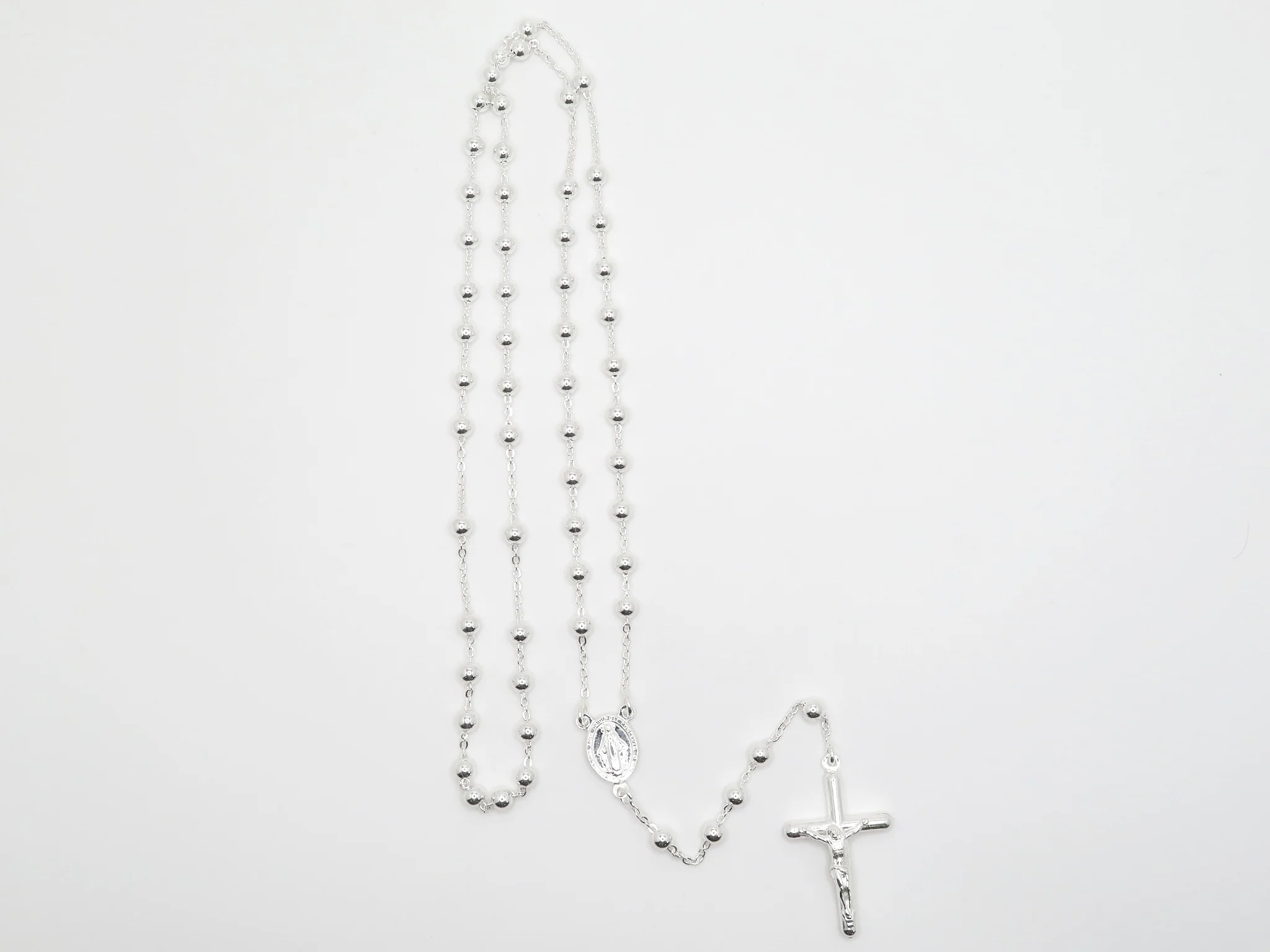 Sterling Silver Large Rosary - Image 6