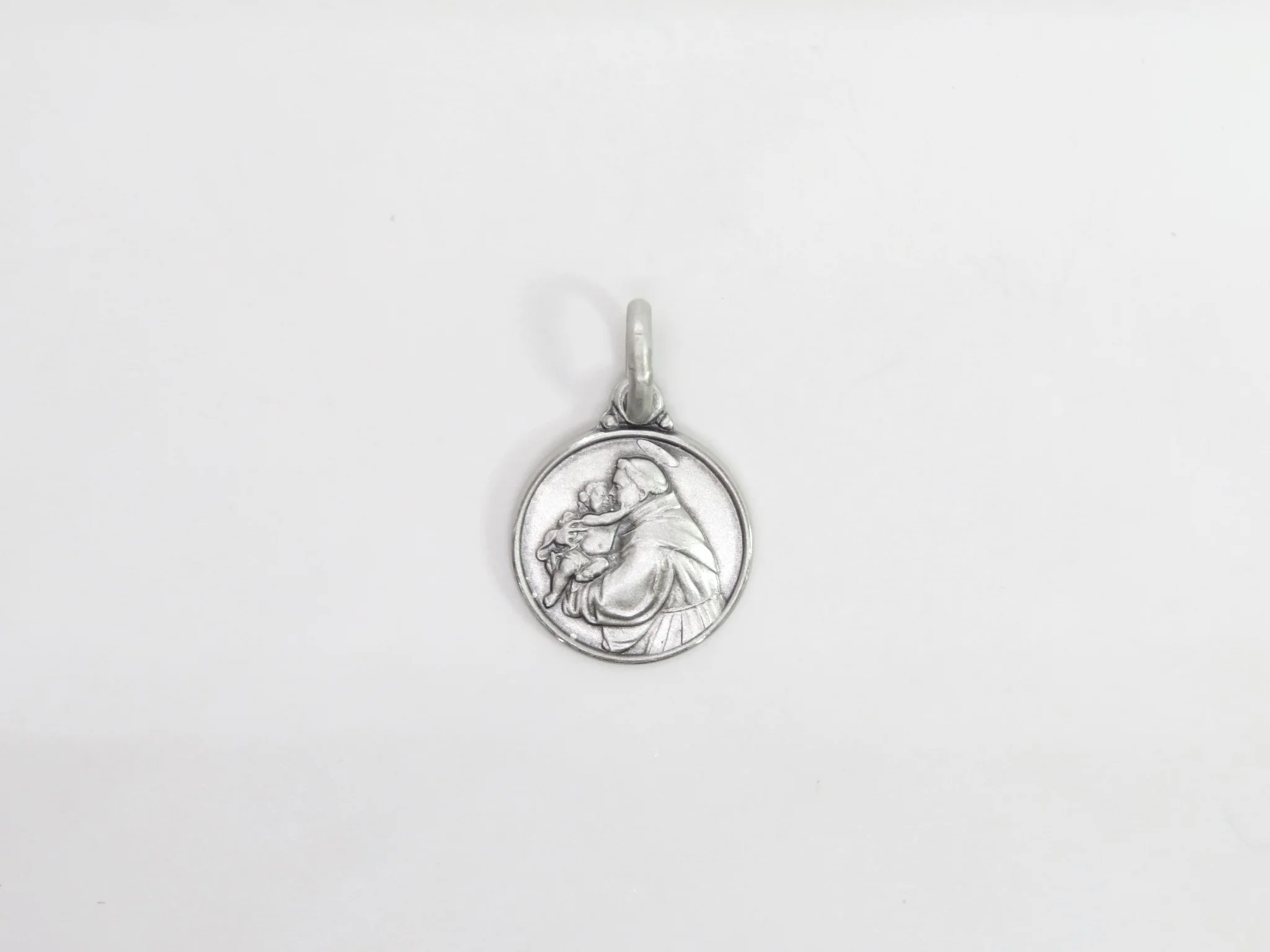 Sterling Silver St Anthony Medallion - Image 4