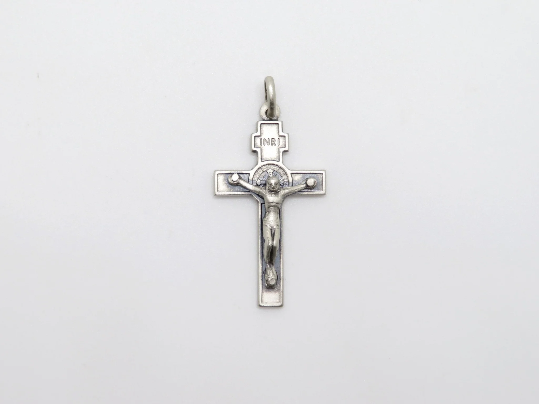 Sterling Silver St Benedict Cross Pendant