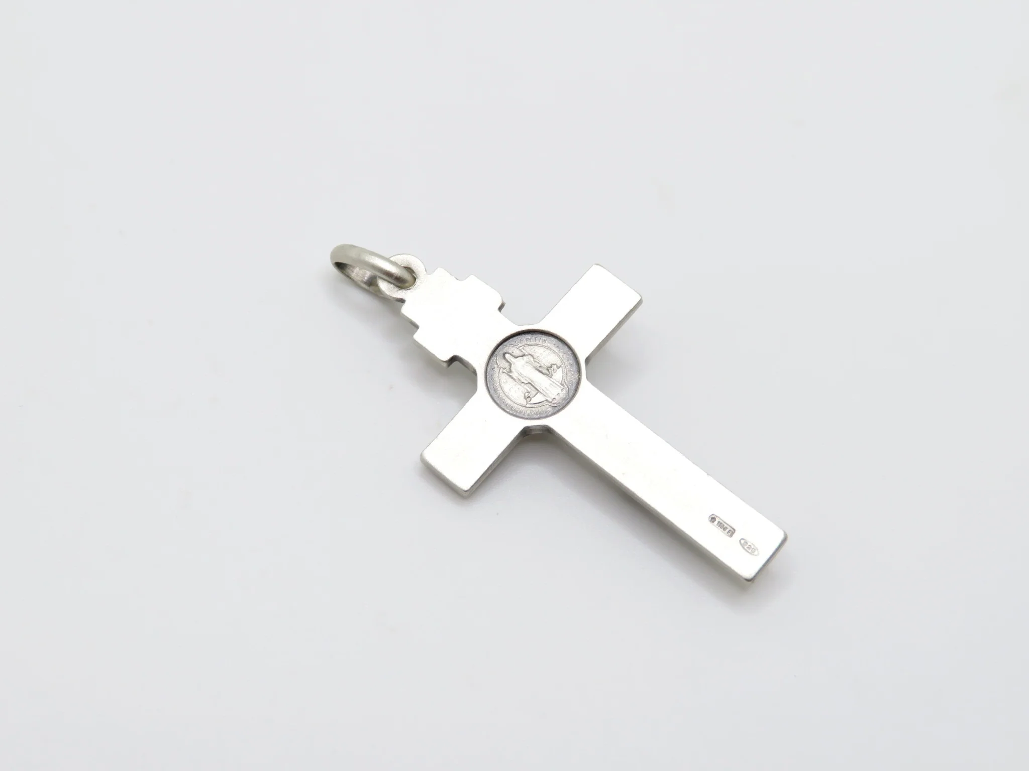 Sterling Silver St Benedict Cross Pendant - Image 6