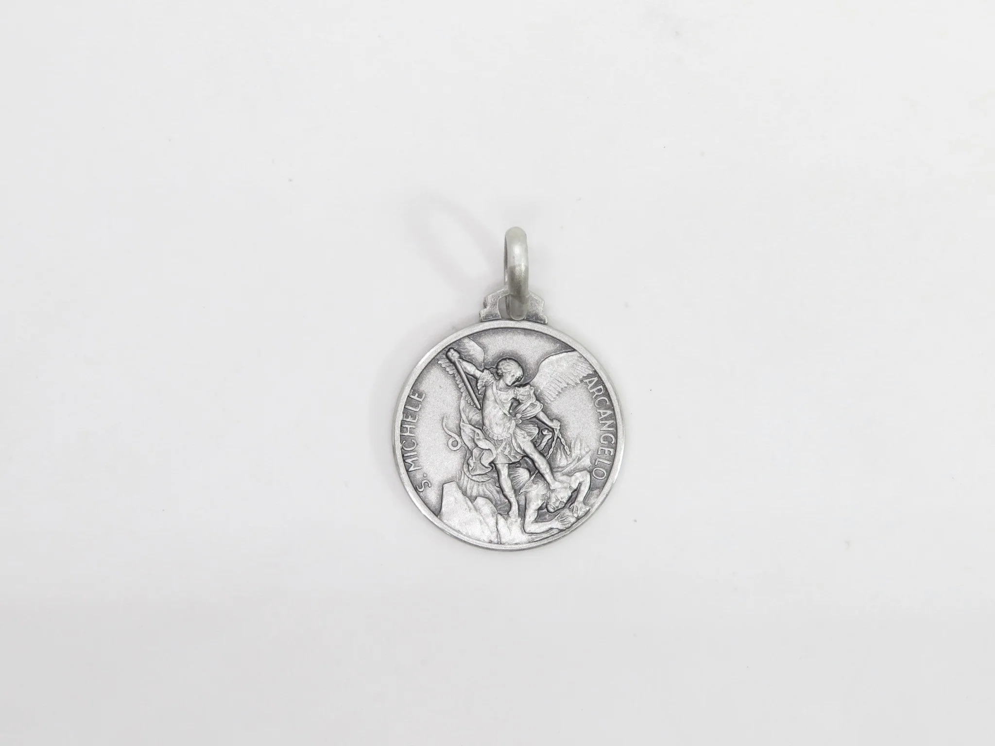 Sterling Silver St. Michael Medal - Image 5