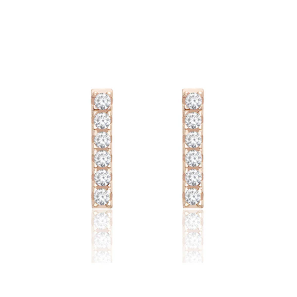 Sterling Silver Staple Studs - Image 4