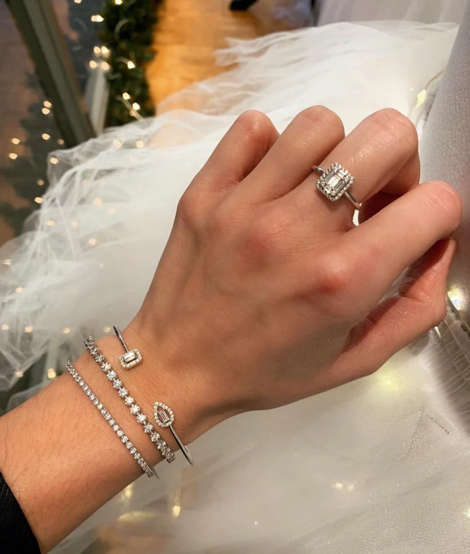 Sterling Silver Tennis Bracelet - Image 5