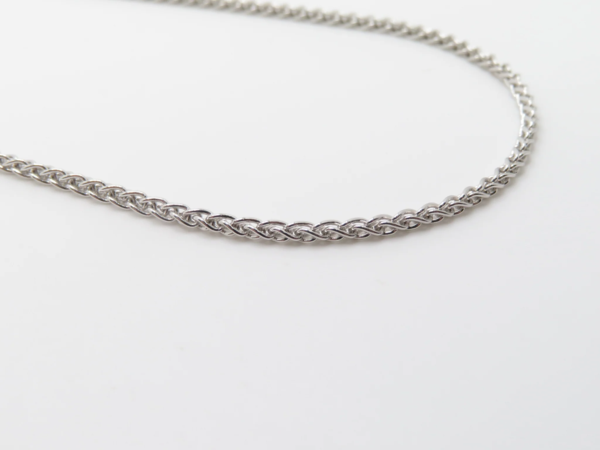 Sterling Silver Wheat Chain - Image 3