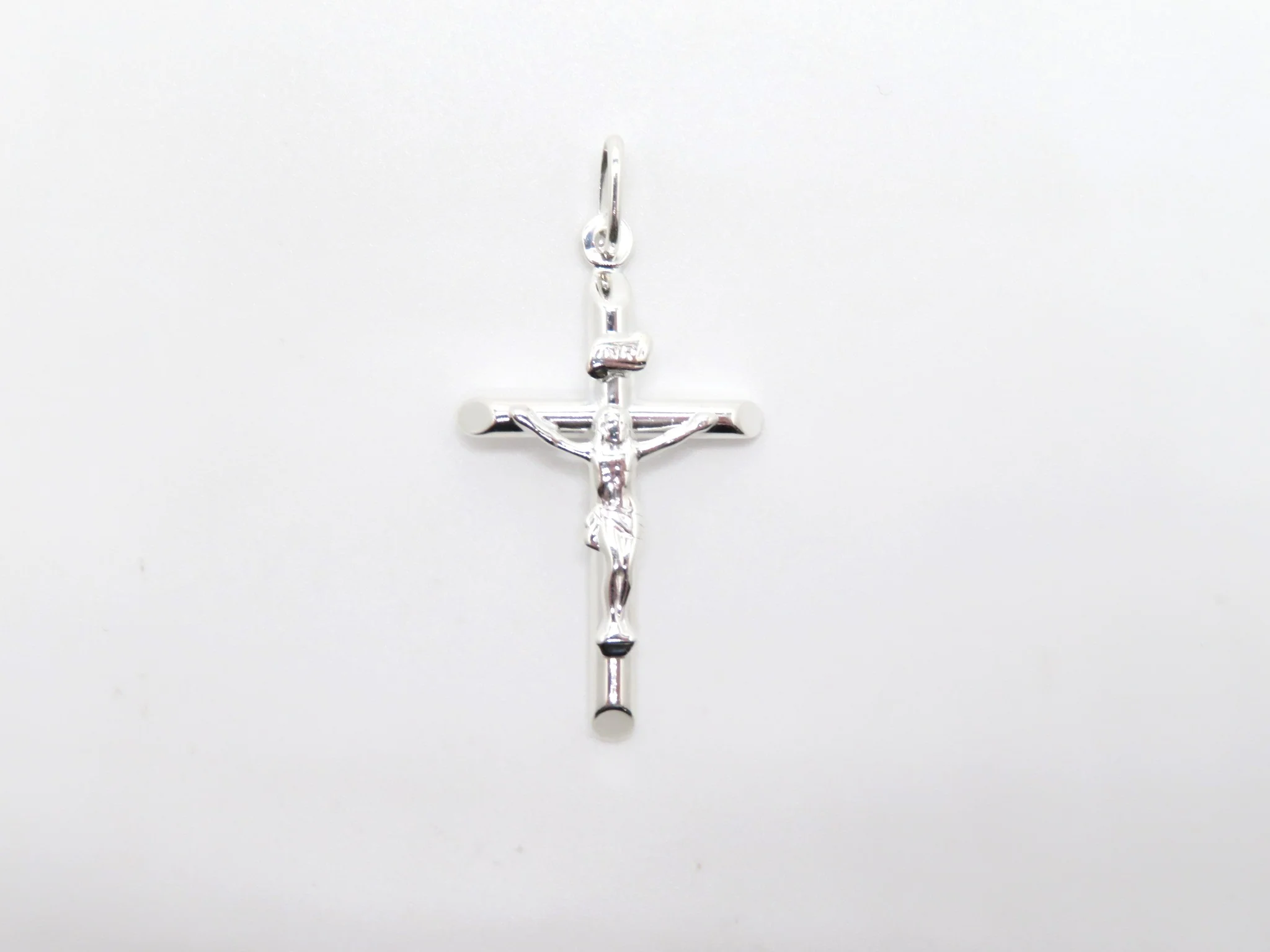 Sterling Silver Beveled Cross - Image 5