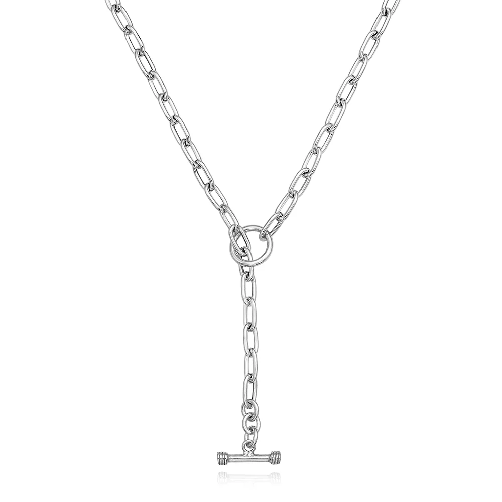 Sterling Silver Toggle Paperclip
