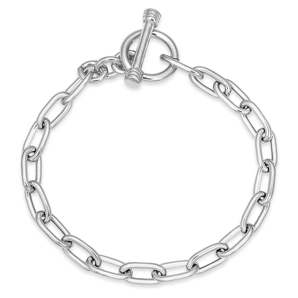 Sterling Silver Toggle Paperclip - Image 3