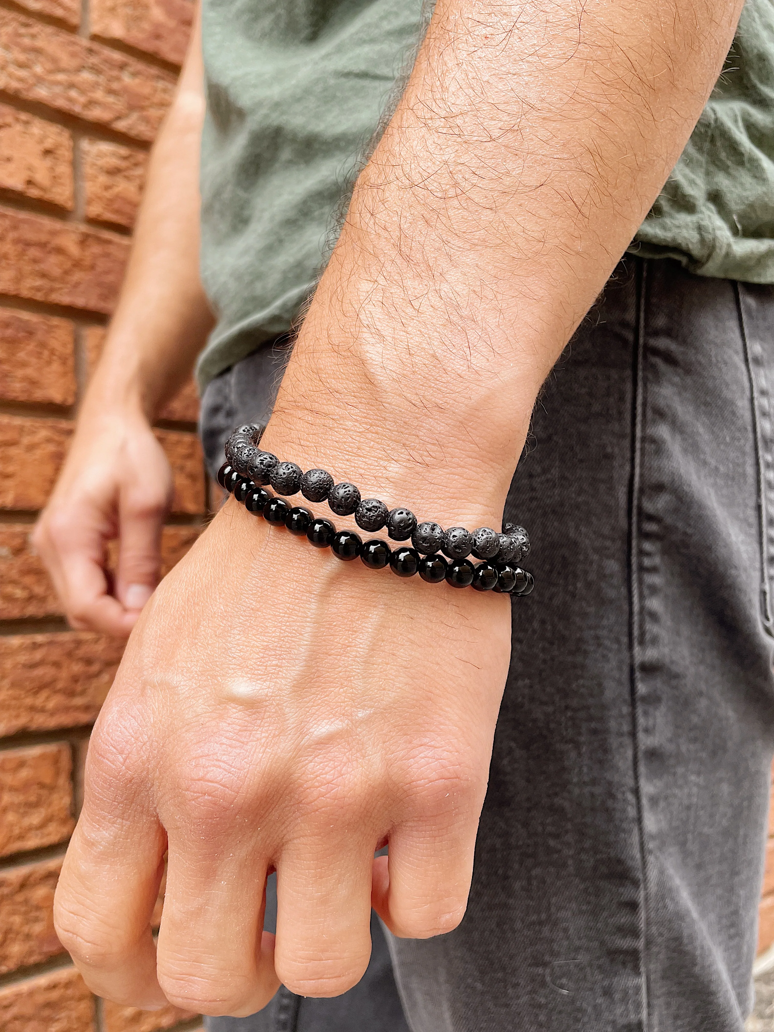 Stretch 6mm Bead Bracelet - Image 6