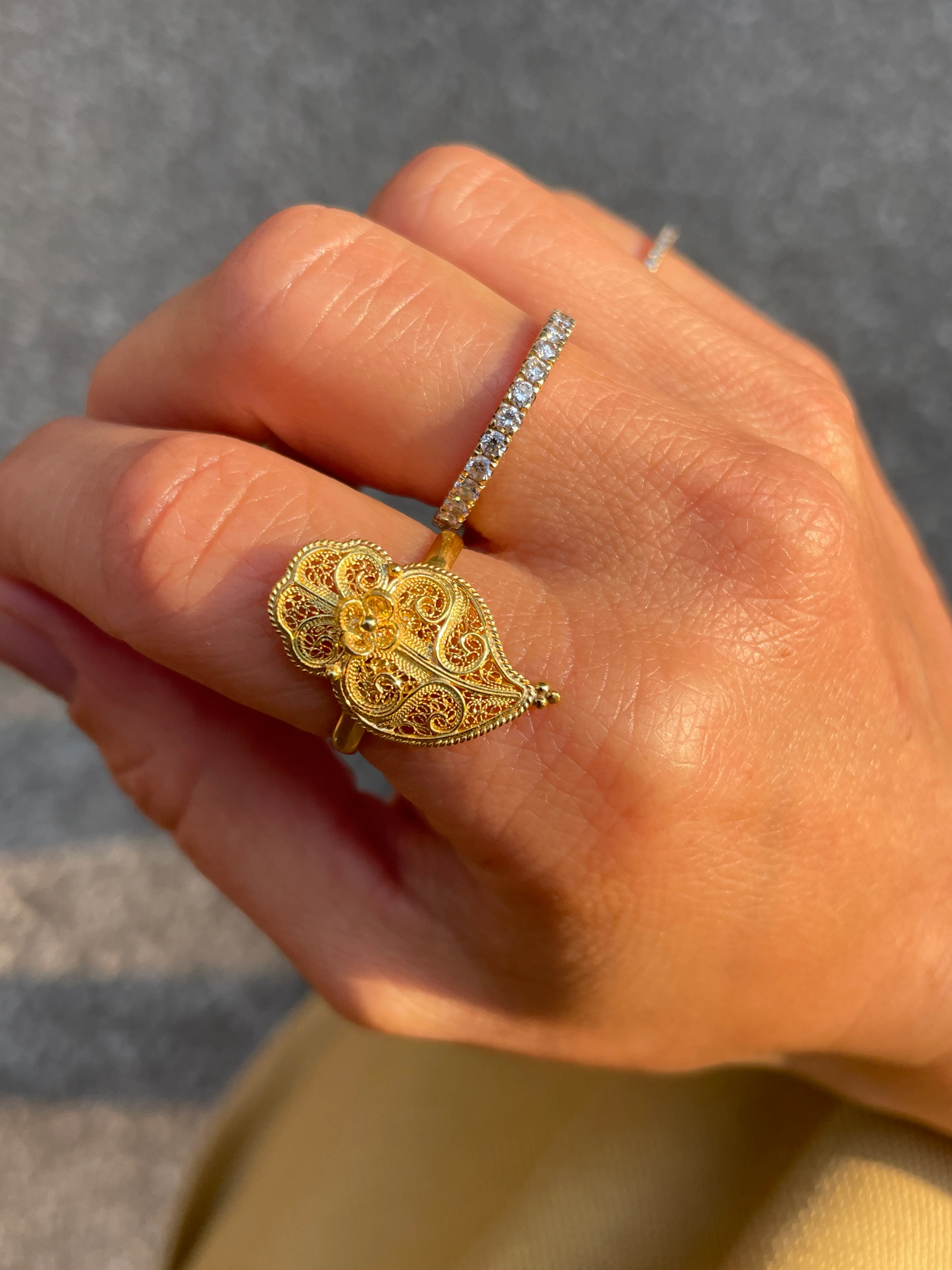 19.25k Heart of Viana Ring - Image 2